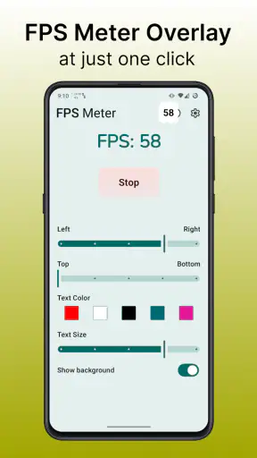 FPS Meter Real-time Display