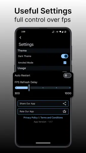 FPS Meter Real-time Display