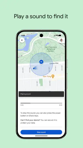 Vind-plek van Google