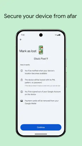 Vind-plek van Google