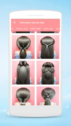Hairstyles step by step