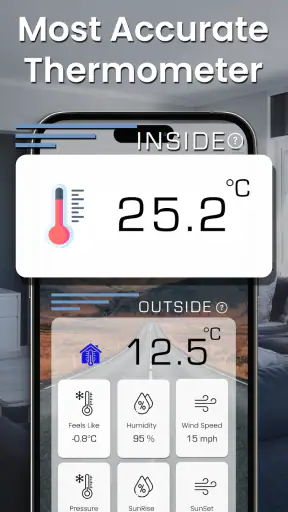 Kamertemperatuur Thermometer
