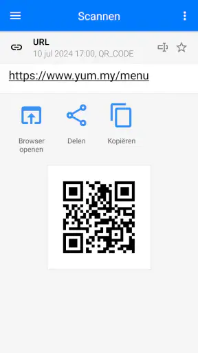 QR & Barcodescanner