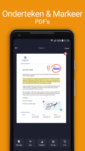 Scan Hero: scan documenten
