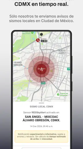 SkyAlert: Alerta Sísmica MX
