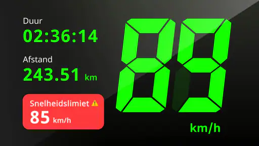 Snelheidsmeter : Speed Tracker