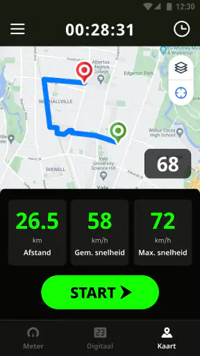 Snelheidsmeter : Speed Tracker