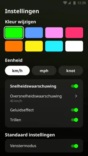 Snelheidsmeter : Speed Tracker