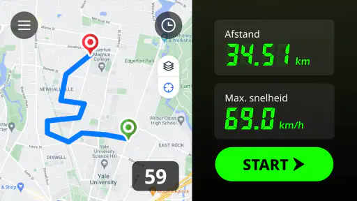 Snelheidsmeter : Speed Tracker