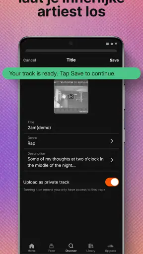 SoundCloud - Muziek en Liedjes