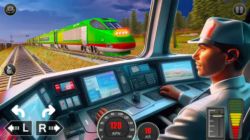 stad trein bestuurder