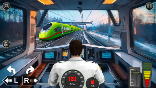 stad trein bestuurder