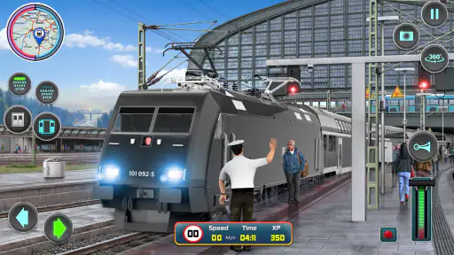 stad trein bestuurder