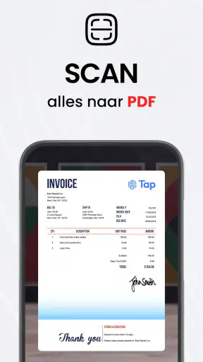 TapScanner - Scanner naar PDF