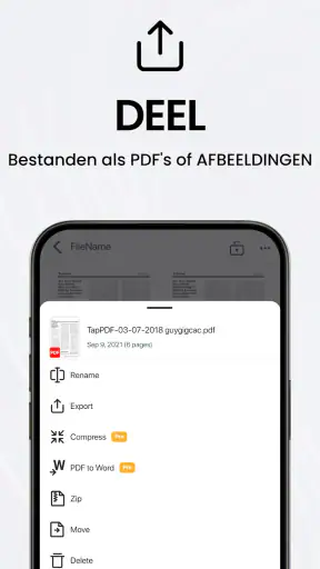 TapScanner - Scanner naar PDF