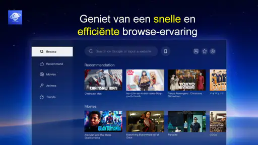 TV-webbrowser - BrowseHere