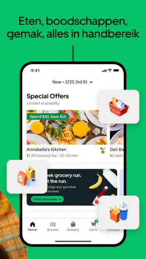 Uber Eats: Eten bestellen