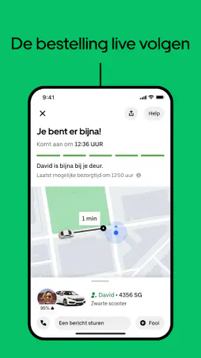 Uber Eats: Eten bestellen