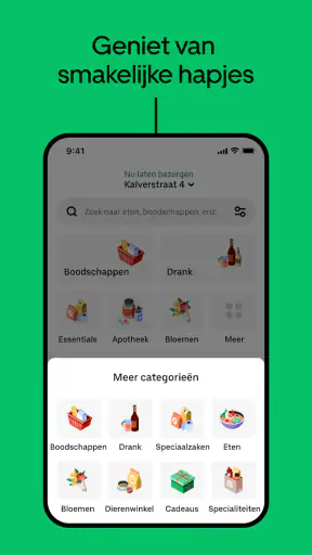 Uber Eats: Eten bestellen