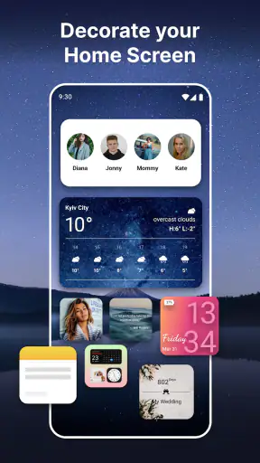 Widgets OS 18 - Color Widgets
