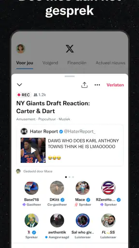 X (Voorheen Twitter)