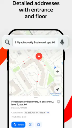 Yandex Maps and Navigator