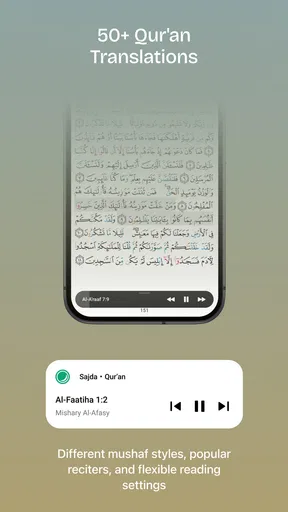 Sajda: Gebedstijden, Koran