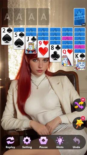 Solitaire Secret-Card Game