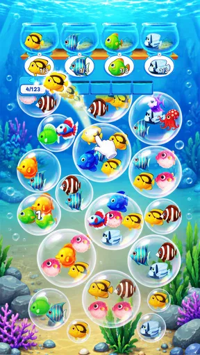 Fish Sort Puzzle: パズルゲーム