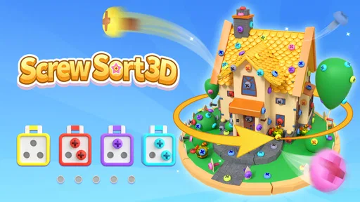 Screw Sort 3D: ねじパズル, ネジ外し