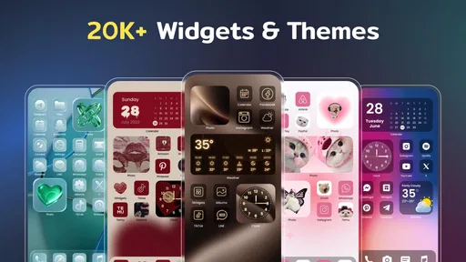 Color Widgets, Theme: iWidgets