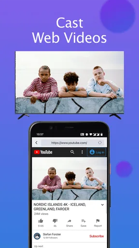 Remote for Smart Samsung TV
