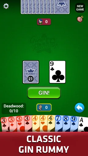 Gin Rummy: Classic Card Game