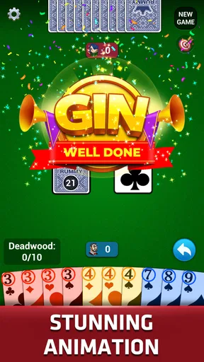 Gin Rummy: Classic Card Game