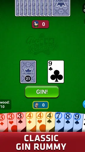 Gin Rummy: Classic Card Game