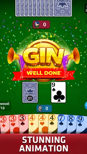 Gin Rummy: Classic Card Game
