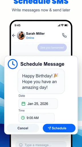 Messages: Text SMS, Launcher