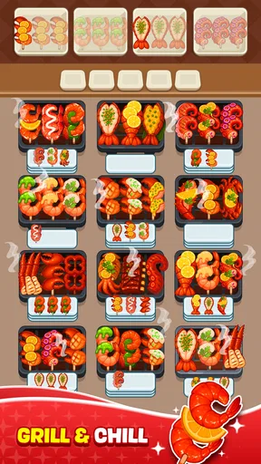 串焼きゲーム：グリルソート (Skewer Jam)