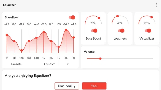Flat Equalizer - Bass Booster