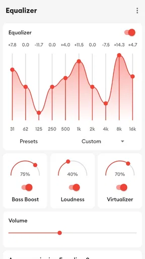 Flat Equalizer - Bass Booster