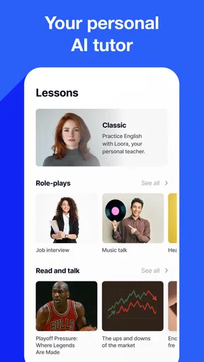 Speak English with Loora AI