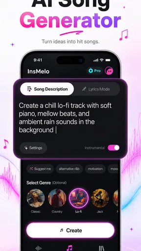 AI Song & Cover Music・InsMelo