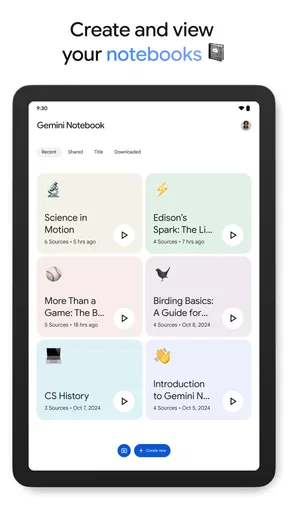 Gemini Notebook