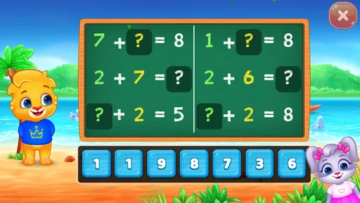 Juegos de matemáticas niños
