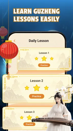 Learn Guzheng: Play & Lesson