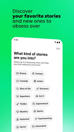 WEBTOON: Manga, Comics, Manhwa
