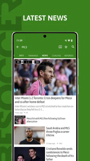 BeSoccer: Soccer Live Score