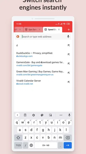 Vivaldi Browser Snapshot