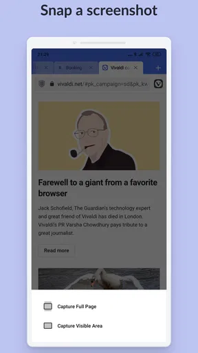 Vivaldi Browser Snapshot